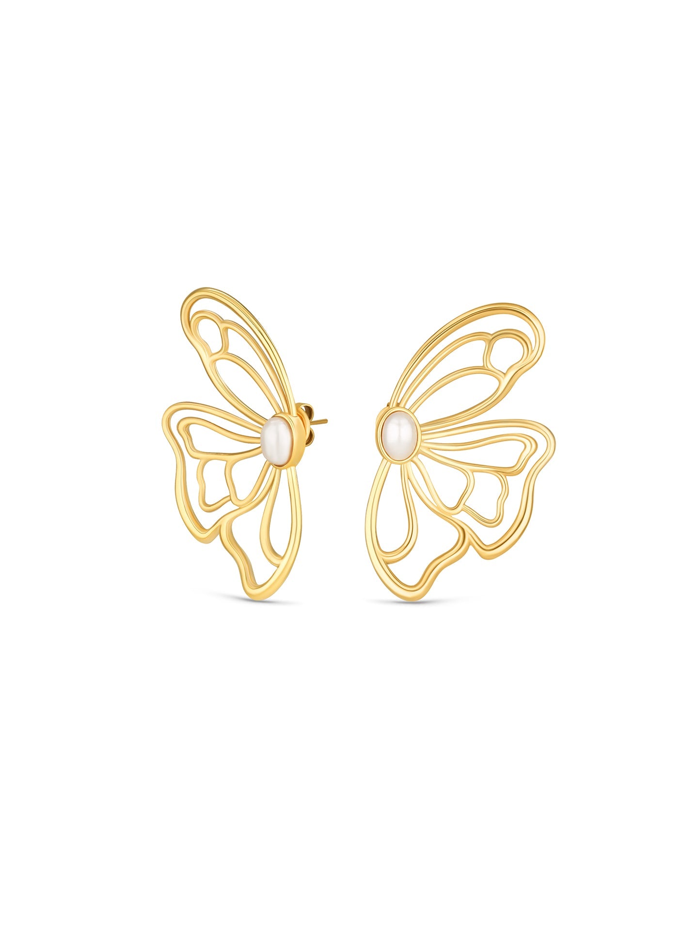 One Margot Petal Earrings
