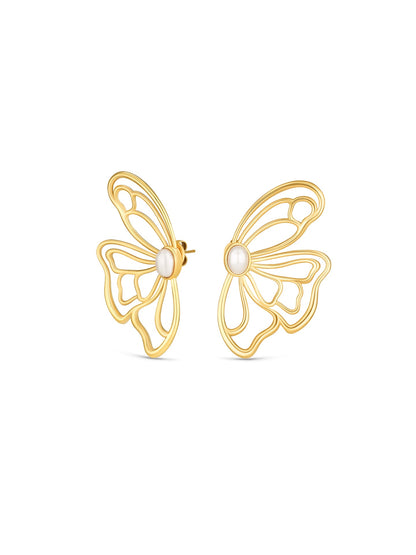One Margot Petal Earrings