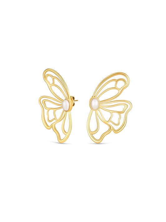 One Margot Petal Earrings