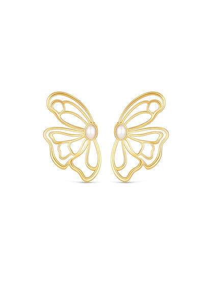 One Margot Petal Earrings