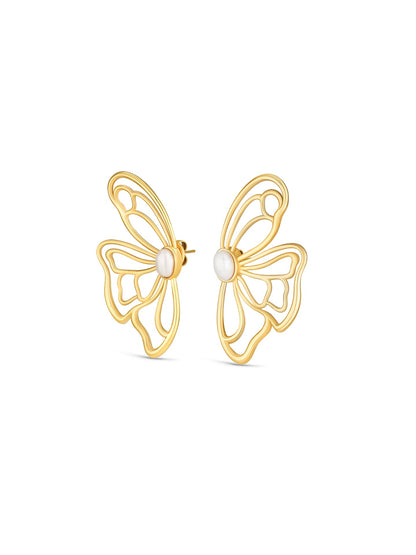 One Margot Petal Earrings