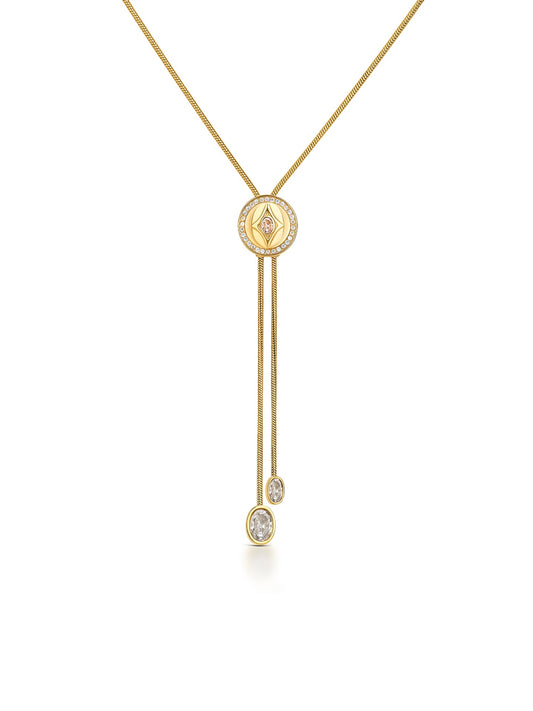 One Elena Brilliance Long Necklace