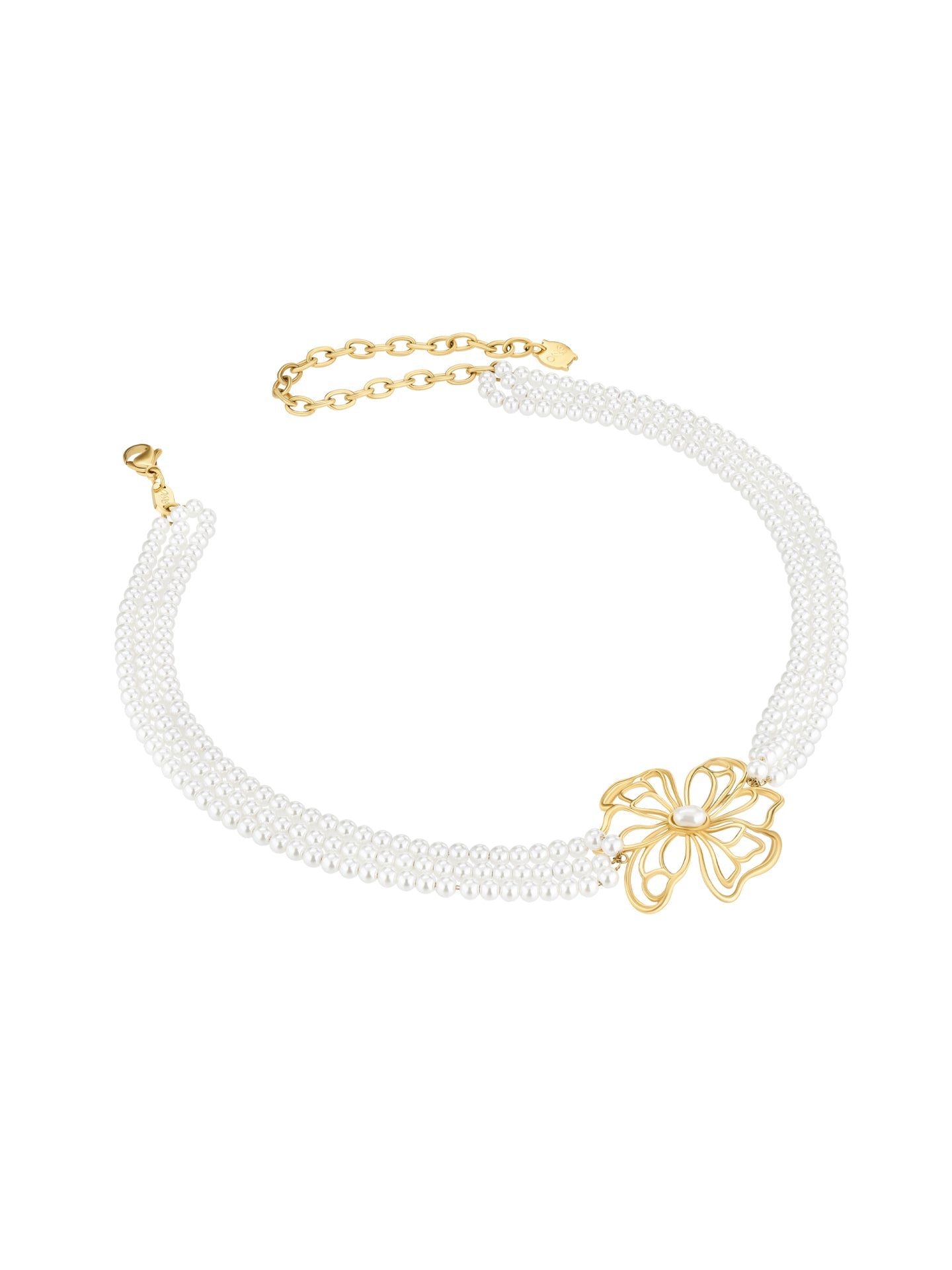 One Margot Petal Necklace