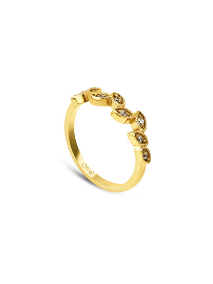 One Ophelia Crystal Ring