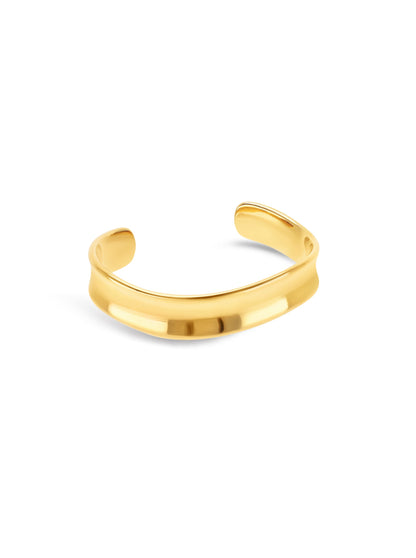 One Contour Gold Cuff