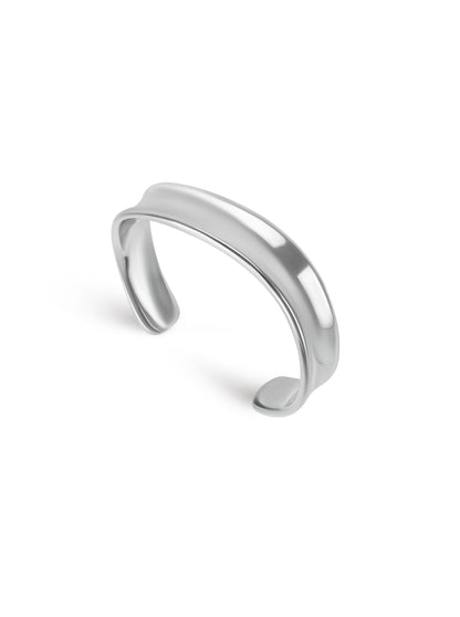 One Contour Silver Cuff