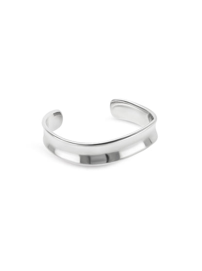 One Contour Silver Cuff