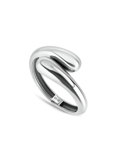One Coralia Silver Cuff