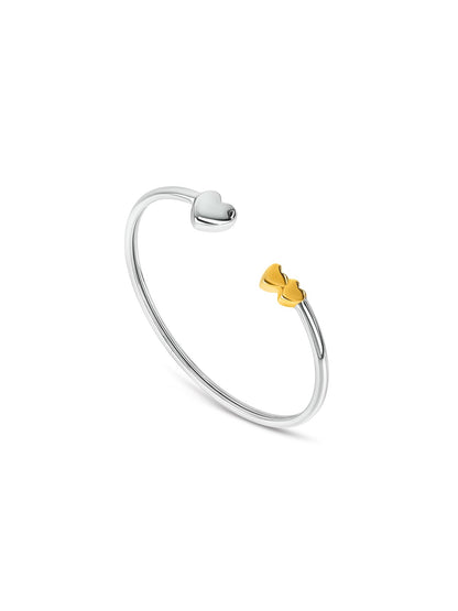 One Heartbeat Bicolor Cuff