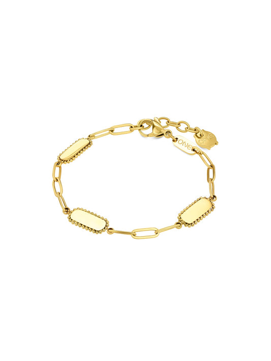 One Engrave Trio Bracelet