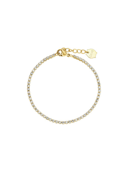 One Refined Gold Bracelet
