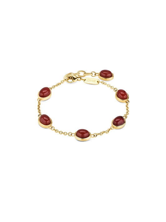 One Salina Warm Red Bracelet