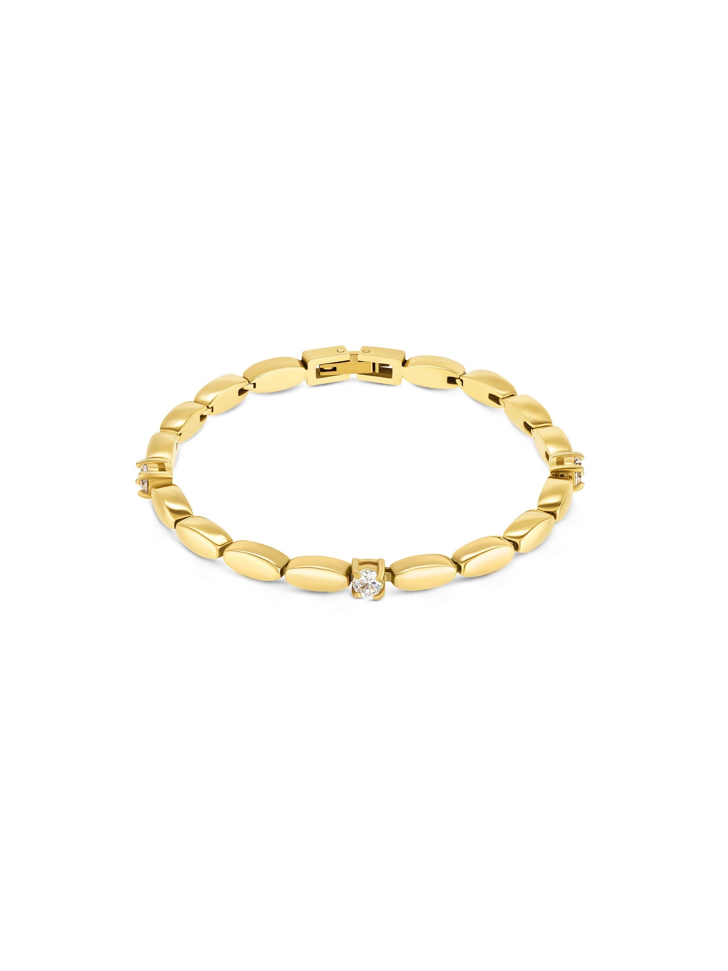 One Dazzling Gold Bracelet