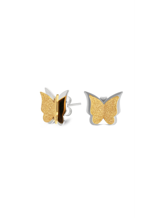One Butterfly Duo Earrings