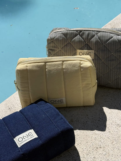 One Tropic Denim Necessaire