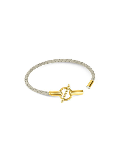 One Master Braided Gray Bracelet