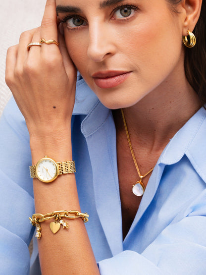 Charme One Energy Girl Crystal Gold