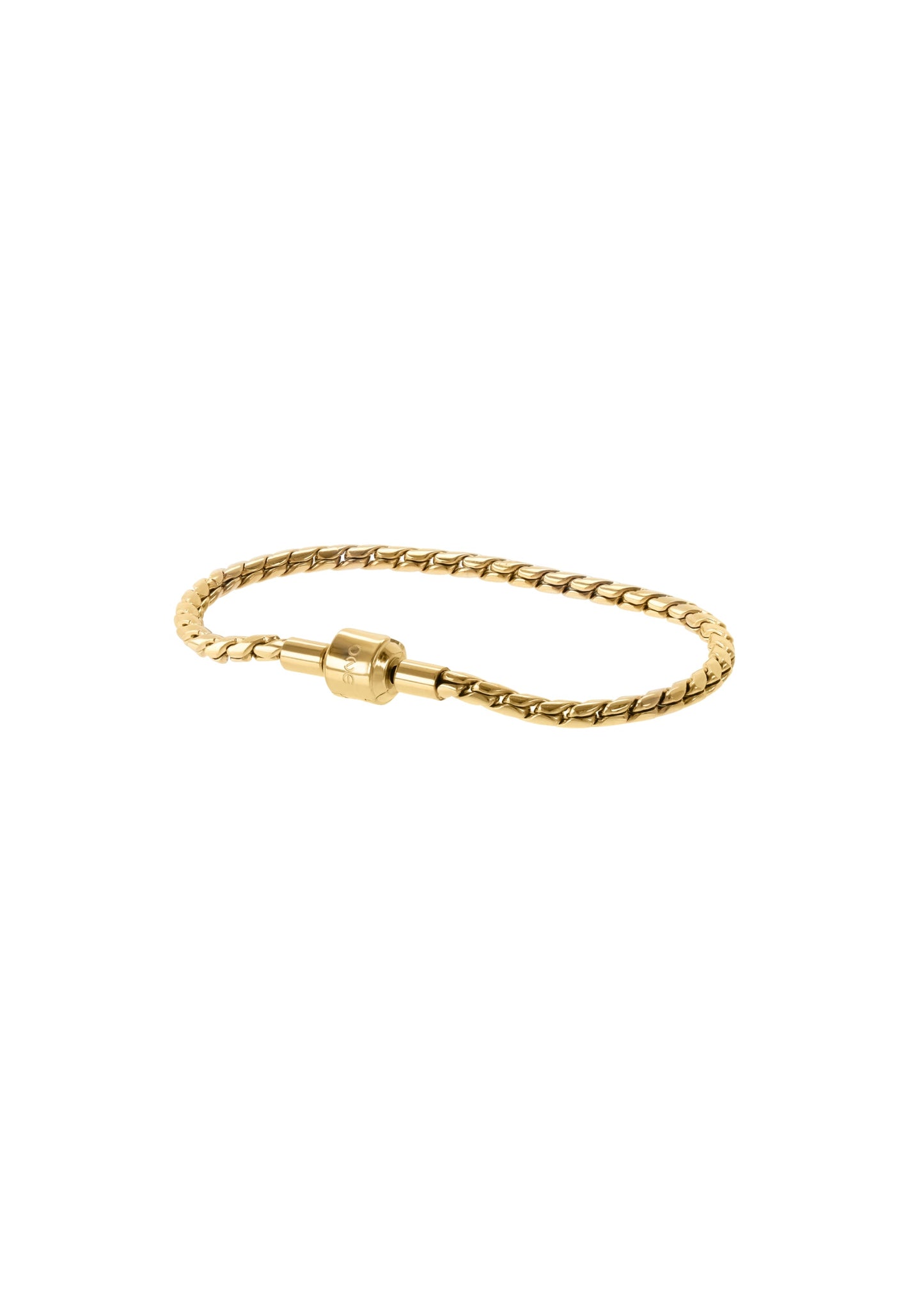 One Master Twisted Gold Bracelet