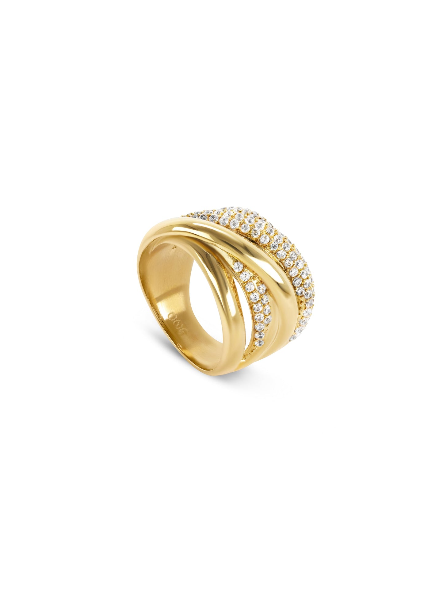 Anel One Bold 02 Gold