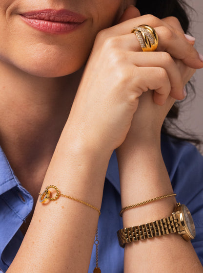 Anel One Bold 02 Gold