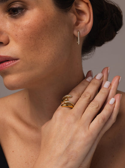 One Bold 04 Gold Ring