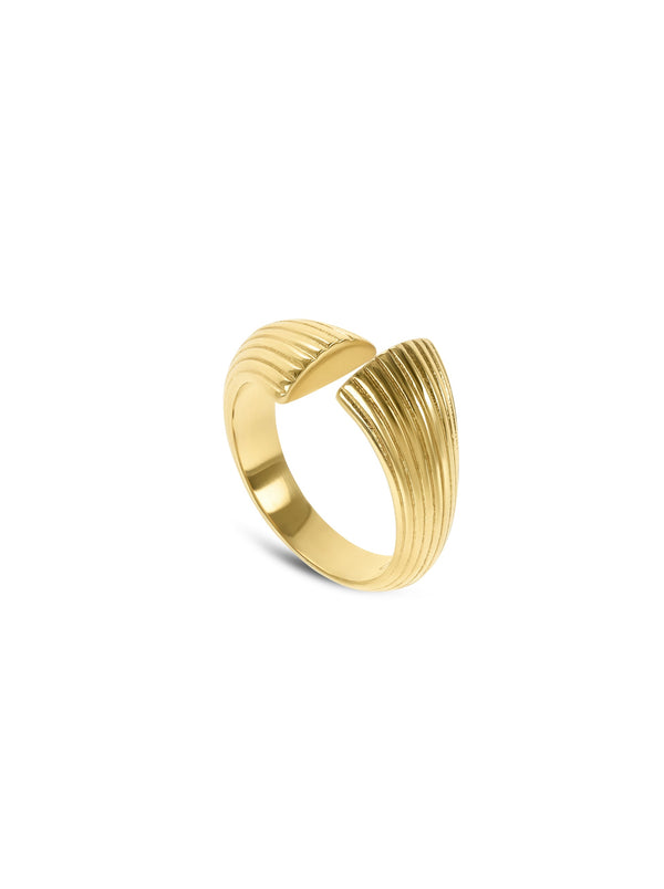 One Bold 05 Gold Ring
