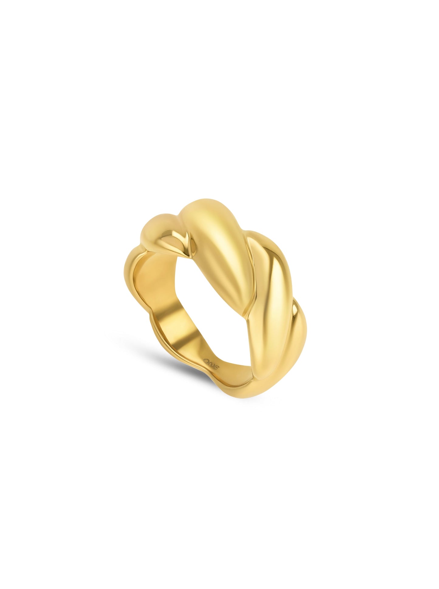 One Bold 09 Gold Ring