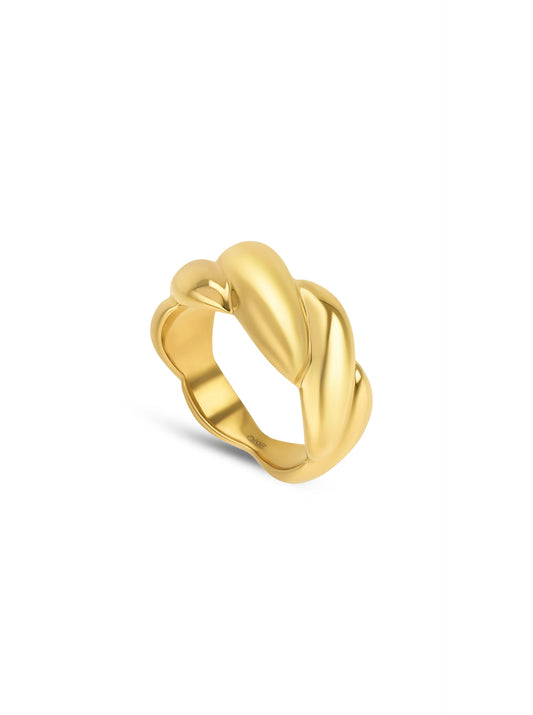 One Bold 09 Gold Ring