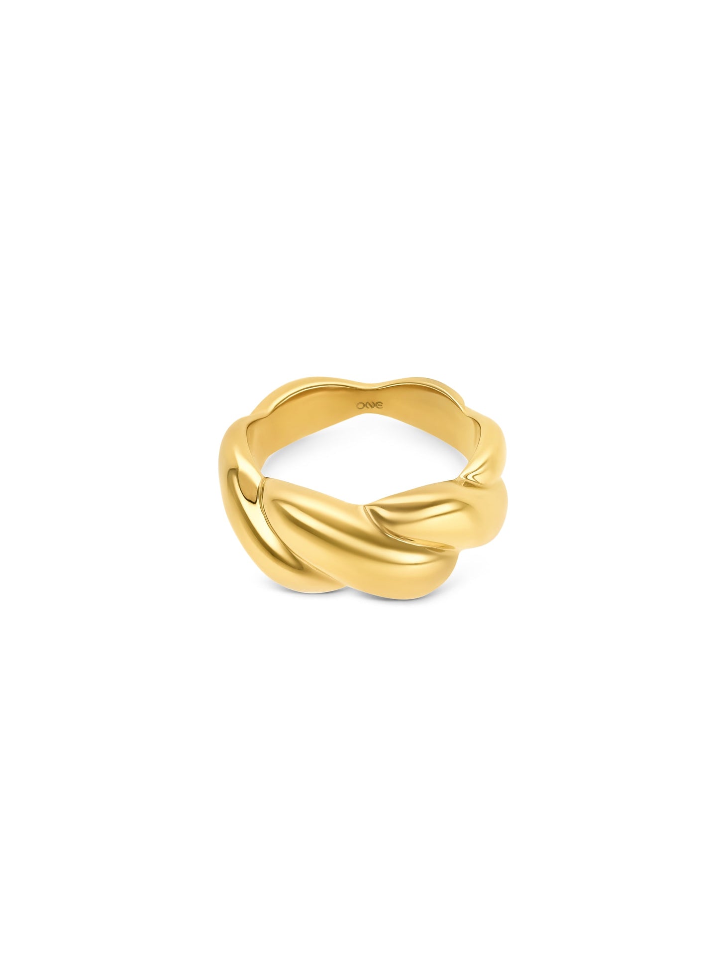One Bold 09 Gold Ring
