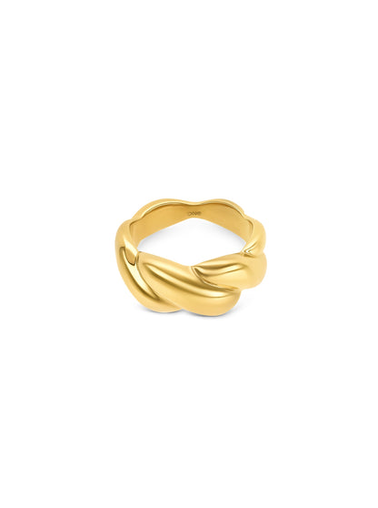 One Bold 09 Gold Ring
