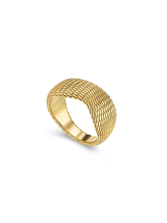 ONE Bold 13 Gold Ring