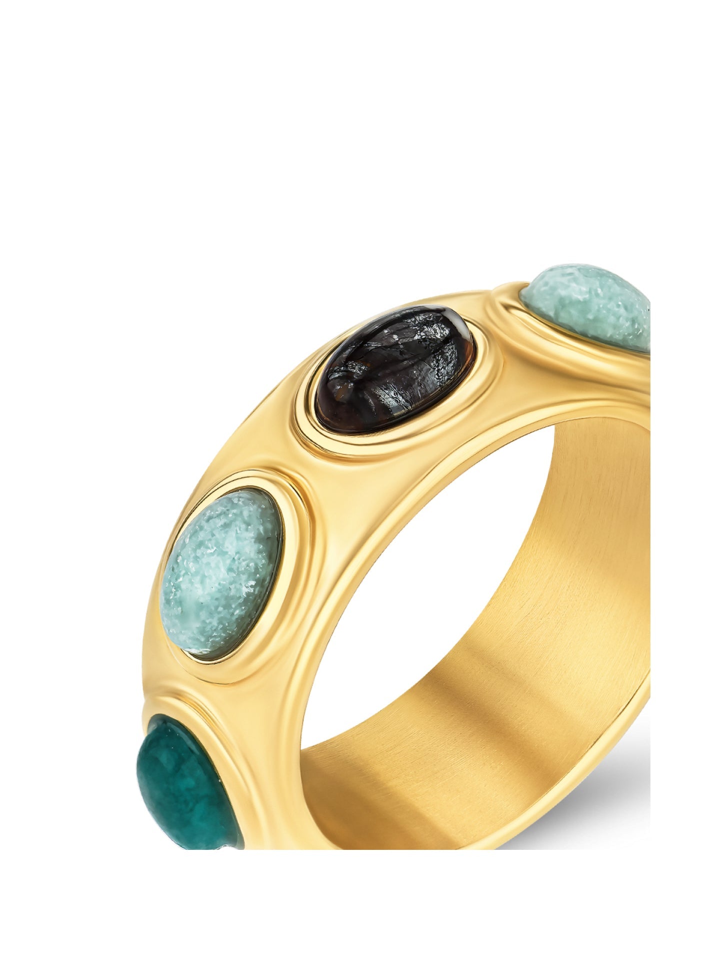 ONE Bold 14 Gold Ring