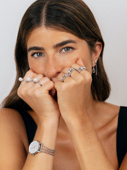 One Double Bright Star Ring