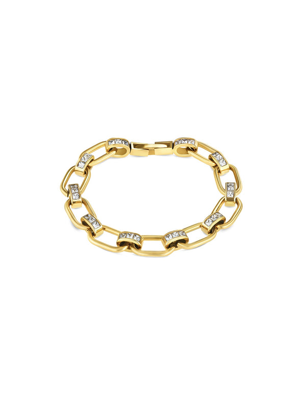 One Chess Crystal Bracelet