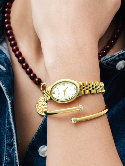One Chess Crystal Slave Bracelet