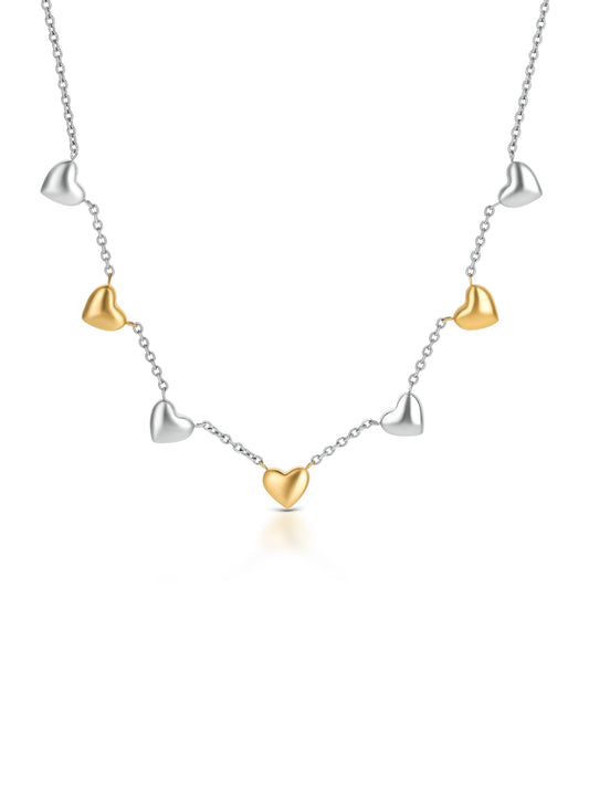 One Crazy Heart Embrace Necklace