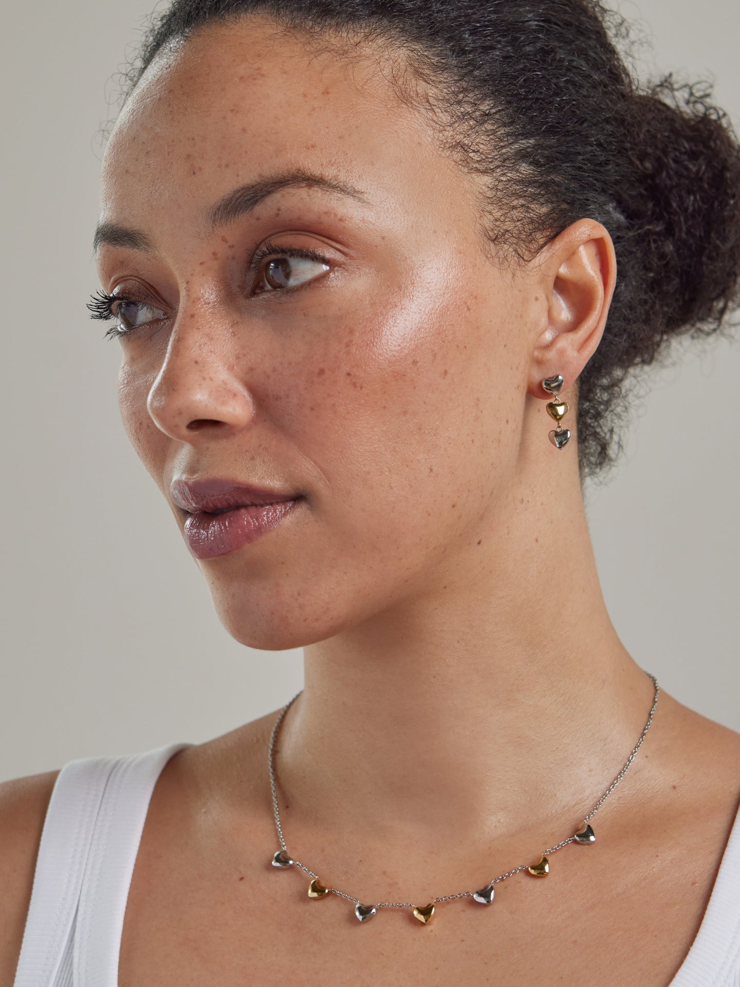 One Crazy Heart Embrace Necklace