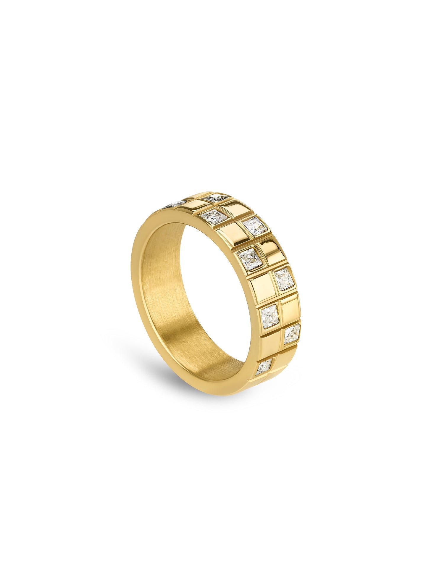 One Chess Crystal Ring