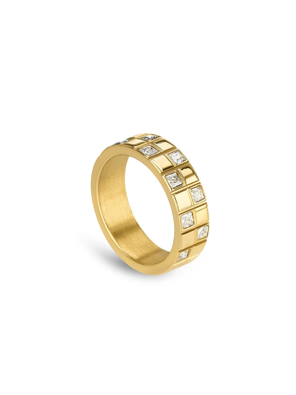One Chess Crystal Ring
