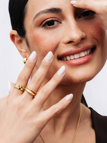 One Chess Crystal Ring