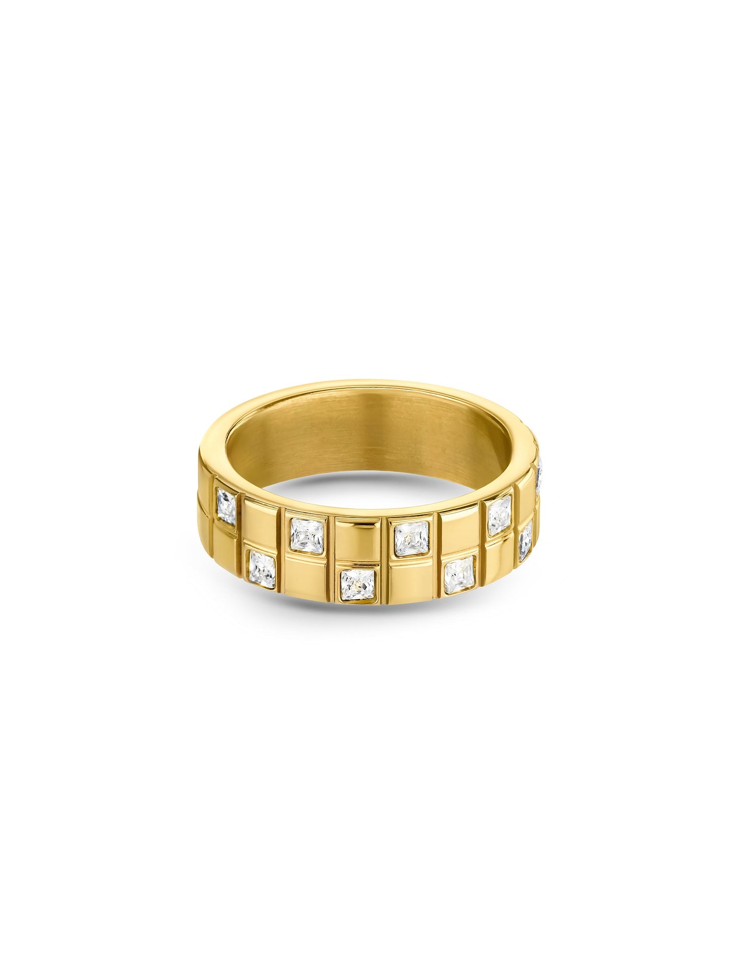 One Chess Crystal Ring