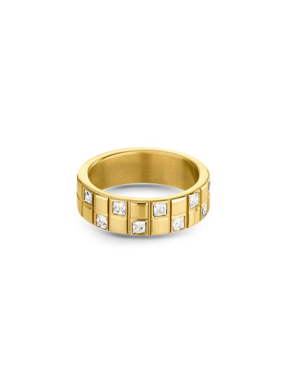 One Chess Crystal Ring
