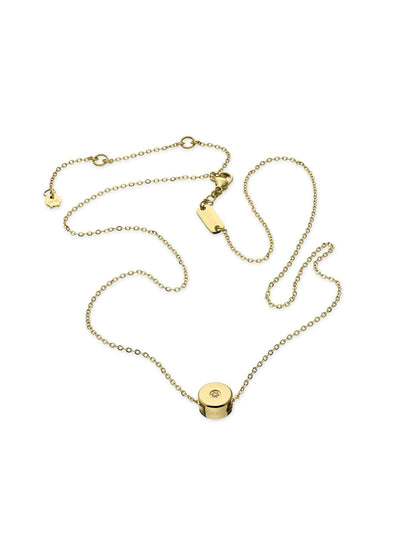 One Diamond Necklace & Earrings Set
