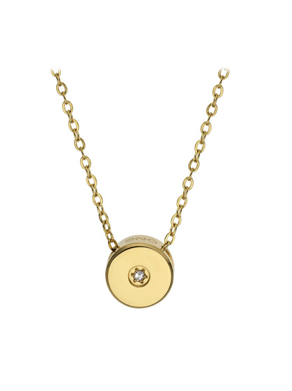 One Diamond Necklace & Earrings Set