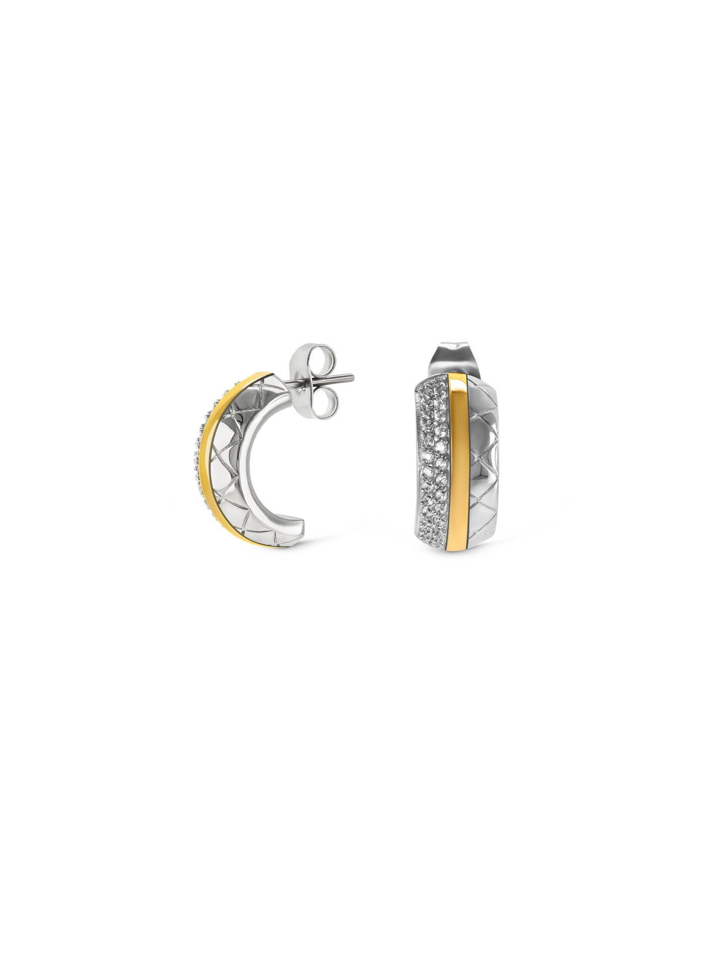 One Delightful Bicolor Earrings