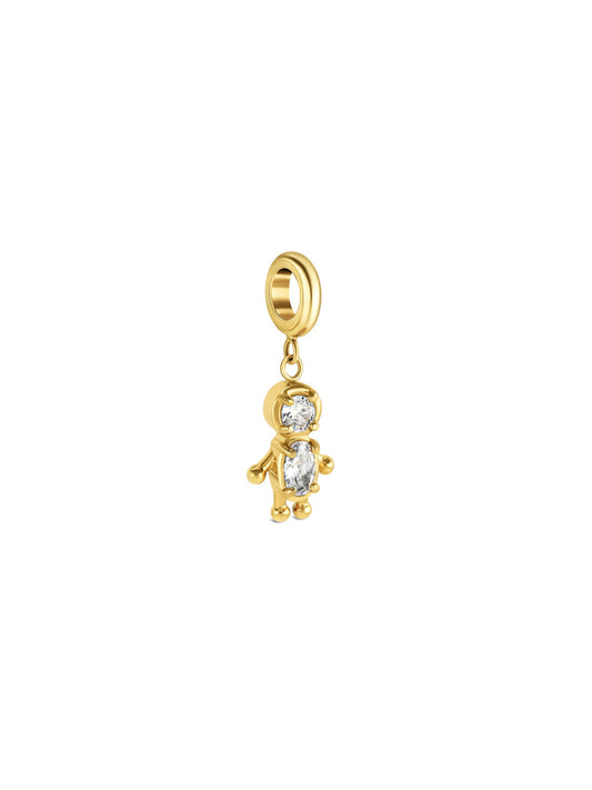 Charme One Energy Boy Crystal Gold