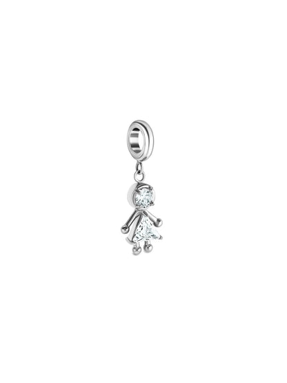 Charme One Energy Girl Crystal Silver