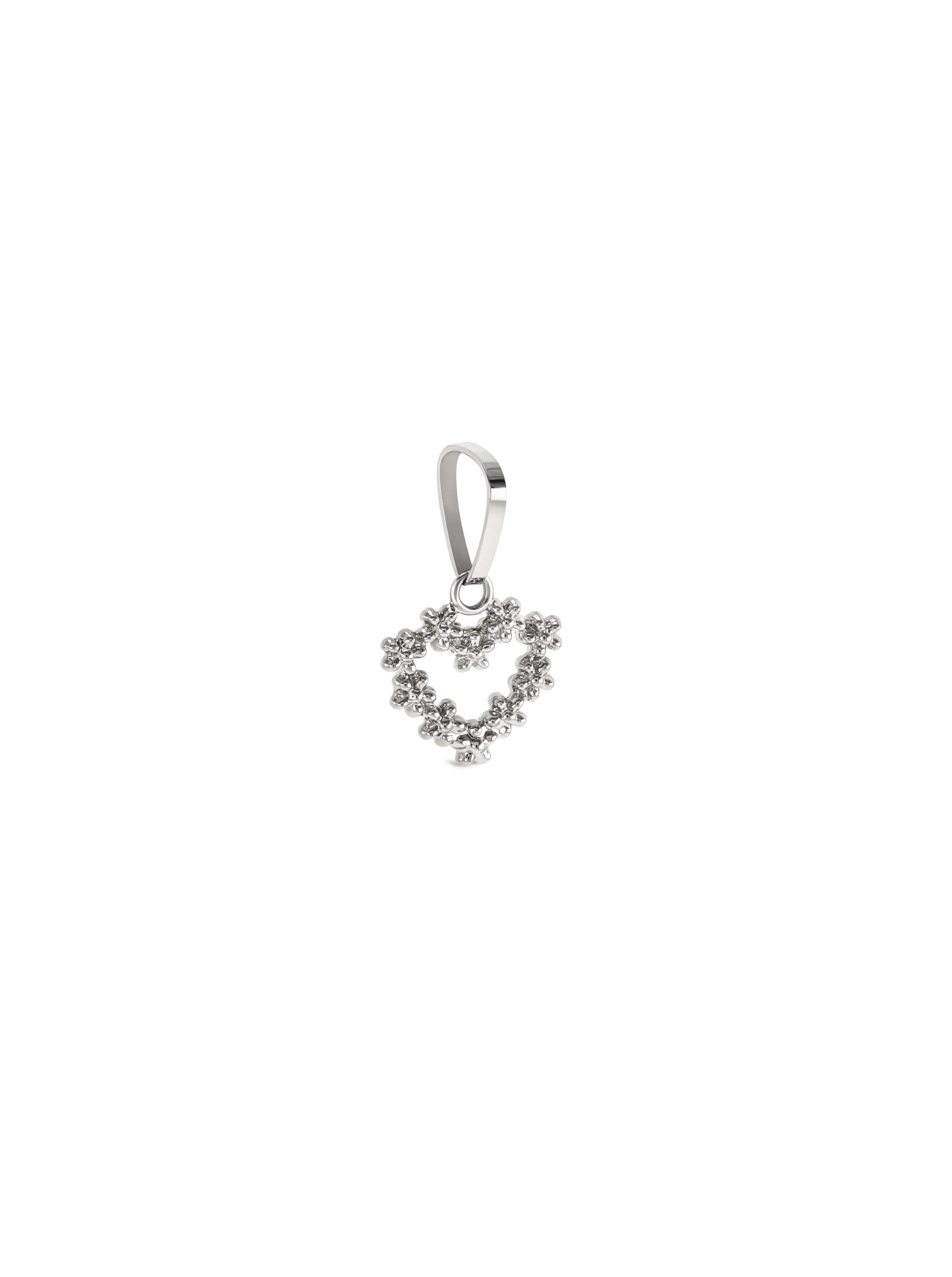 Charm One Energy Heartbloom Silver