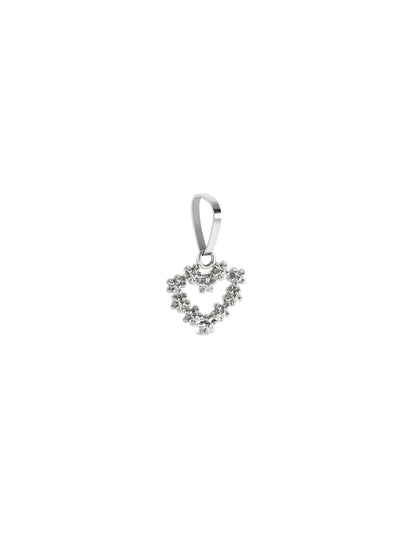 Charm One Energy Heartbloom Silver