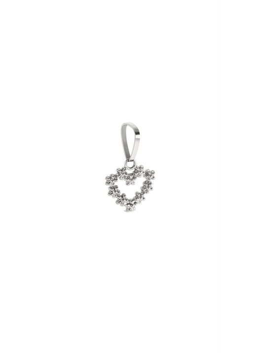 Charm One Energy Heartbloom Silver